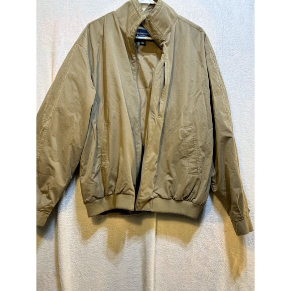 Men's Roundtree & Yorke TravelSMART Lightweight Water Resistant Lined Jacket XL - Picture 2 of 5